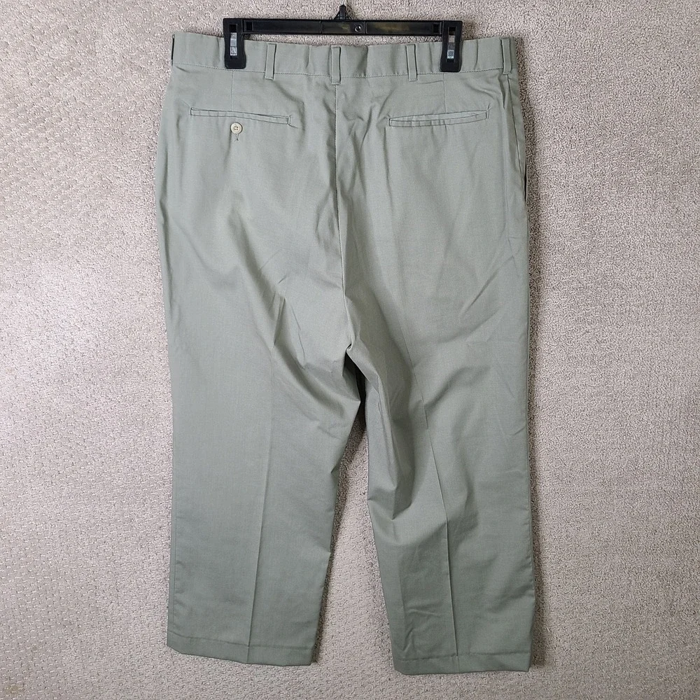Vintage Haggar Suit Mens 42R Beige 2 Piece Cotton Blend Blazer Pants‎ 35x25